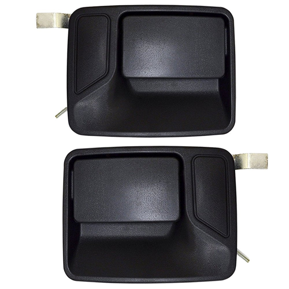 T1A Pair of Exterior Rear Left Driver and Right Passenger Door Handles Replacement for 1999-2015 Ford Super Duty, Also Fits F-250, F-350, F-450, F-550, T1A-F81Z-2626601-AAB and T1A-F81Z-2626600-AAB