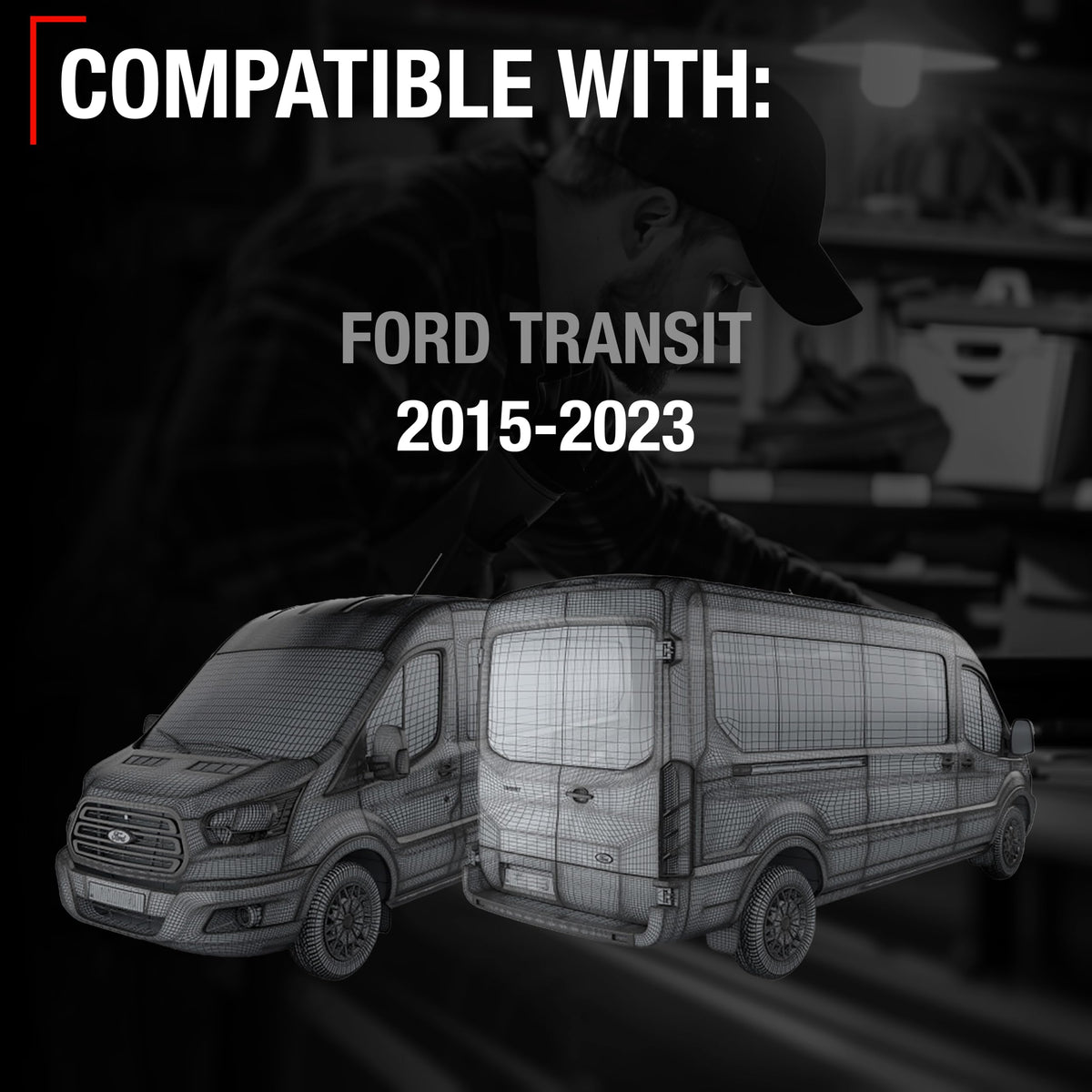 Fastener Compatible with 2015-2023 Transit