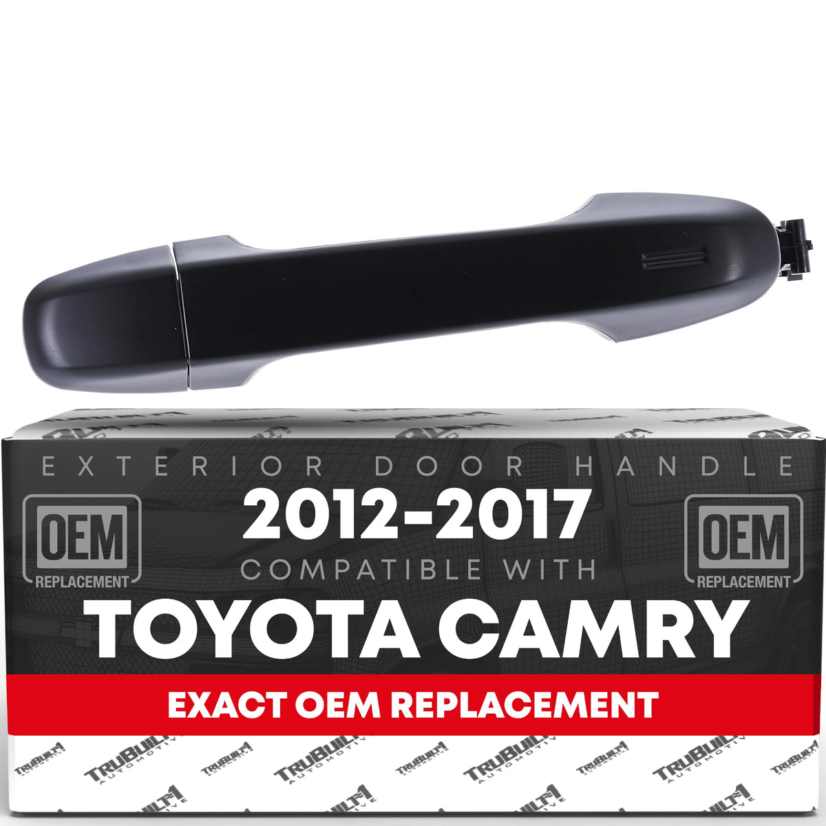 Exterior Door Handle, Front Right - Compatible with 2012-2017 Toyota Camry, 12-19 Yaris, 13-18 Auris, 12-15 Prius C, 18-19 C-HR; 13-15 Subaru BRZ; 13-16 ScionFR-S, 16 iM - OEM 69217-02941