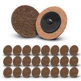 Roloc Disc Sanding Surface Conditioning Disc SC-DR, Type "R" | Package of 25 2 inch Grinding Disks Rust Remover for Metal| Compare to 3M Sanding Discs or Scotch Brite Sanding Sponge by T1A